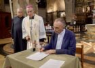 Presentazione e firma di convenzione con i Padri Monfortani per l’affidamento del Santuario di Crea