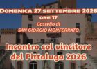 Al Castello di San Giorgio Monferrato l’incontro con il vincitore del Concorso Pittaluga 2026